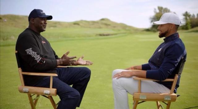 库里乔丹对谈：争强好胜是共性 高尔夫比篮球难